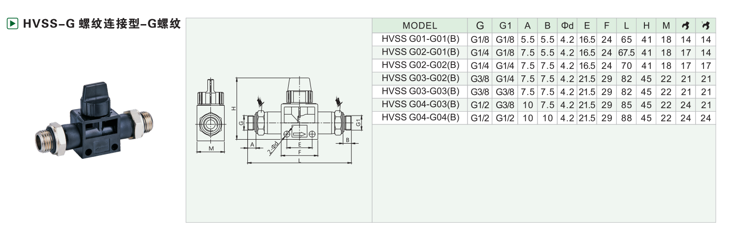 HVSS-G螺纹连接型-G螺纹